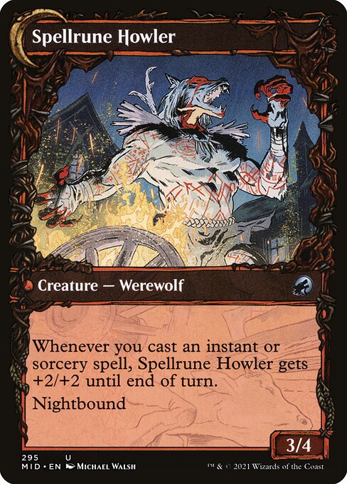 Spellrune Painter // Spellrune Howler (back face)