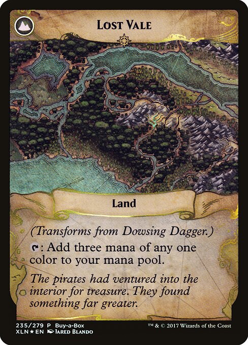 Dowsing Dagger // Lost Vale (back face)