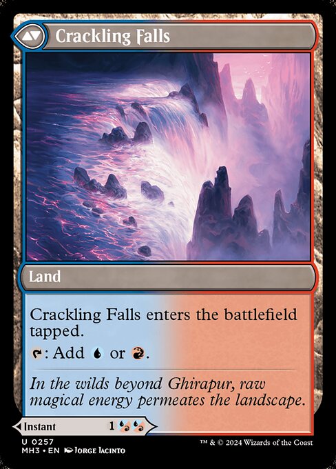 Rush of Inspiration // Crackling Falls (back face)
