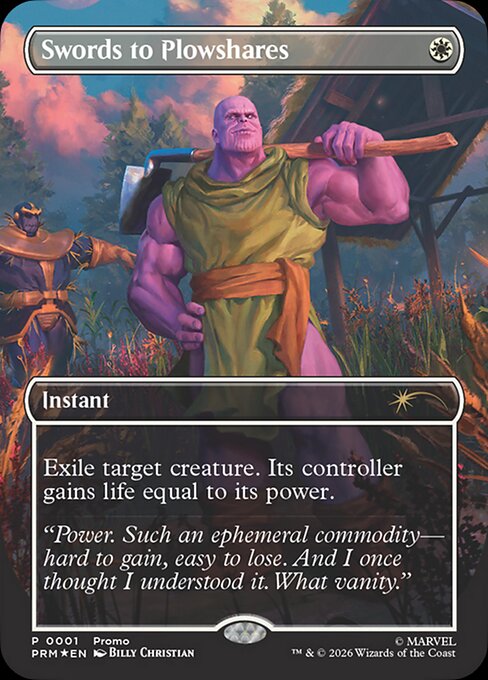 Swords to Plowshares
