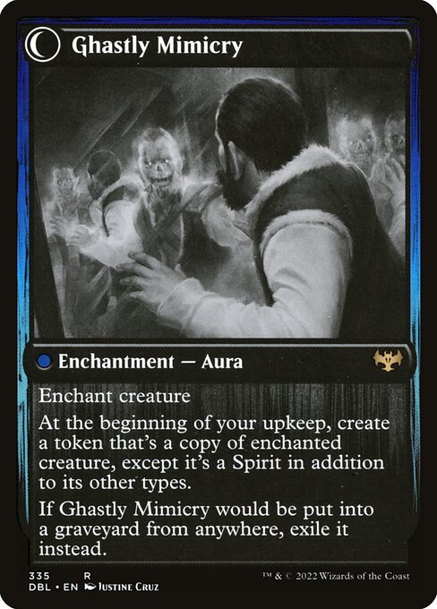 Mirrorhall Mimic // Ghastly Mimicry (back face)