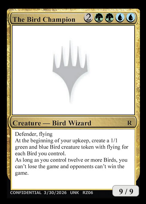 The Bird Champion