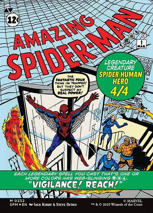 Peter Parker // Amazing Spider-Man (back face)