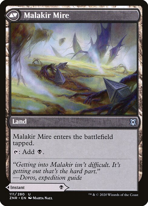 Malakir Rebirth // Malakir Mire (back face)