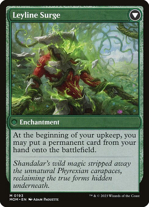 Invasion of Shandalar // Leyline Surge (back face)