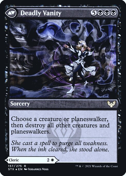 Selfless Glyphweaver // Deadly Vanity (back face)