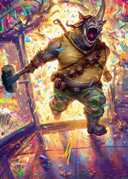 Rocksteady, Rowdy Rhino // Rocksteady, Rowdy Rhino