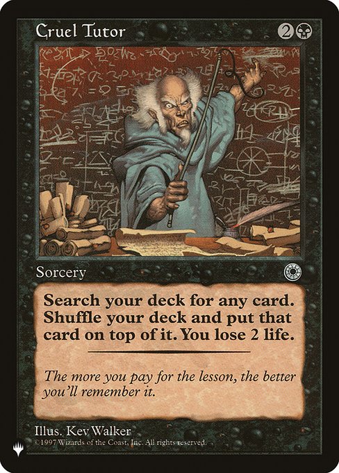 Cruel Tutor