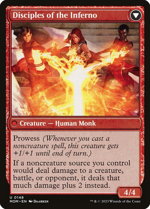 Invasion of Regatha // Disciples of the Inferno (back face)