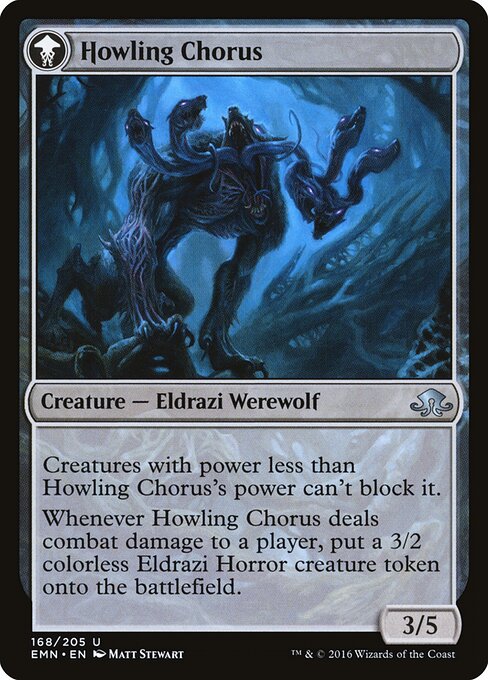 Shrill Howler // Howling Chorus (back face)