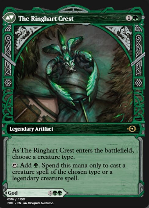 Kolvori, God of Kinship // The Ringhart Crest (back face)