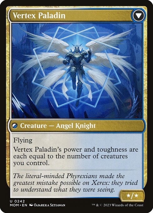 Invasion of Xerex // Vertex Paladin (back face)
