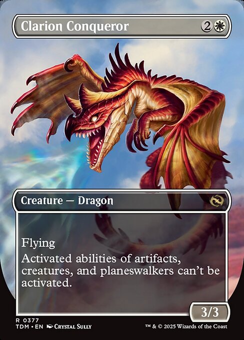Clarion Conqueror // Clarion Conqueror (back face)