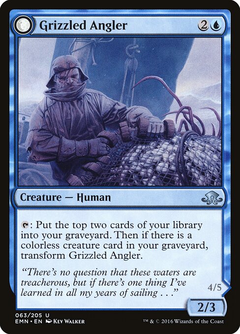 Grizzled Angler // Grisly Anglerfish