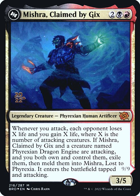 Mishra, Claimed by Gix // Mishra, Lost to Phyrexia