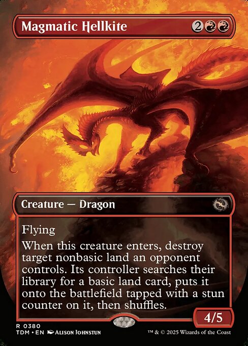 Magmatic Hellkite // Magmatic Hellkite
