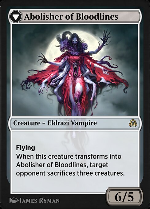 Voldaren Pariah // Abolisher of Bloodlines (back face)