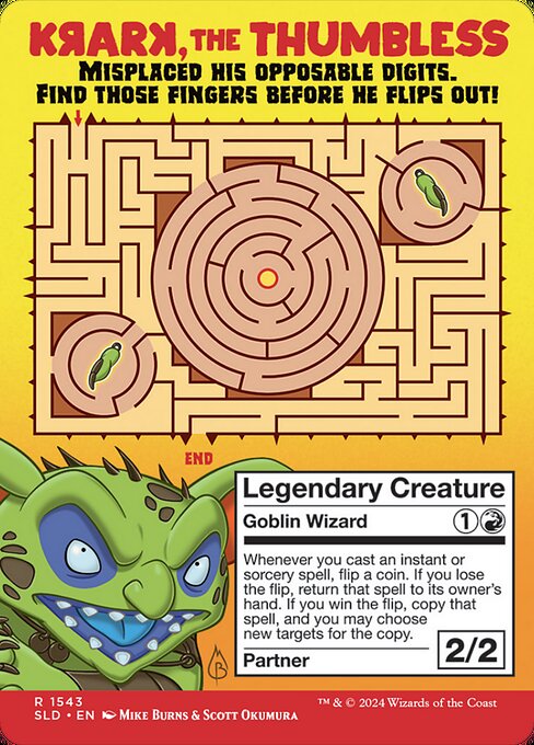 Krark, the Thumbless // Krark, the Thumbless (back face)
