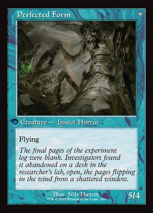 Aberrant Researcher // Perfected Form (back face)