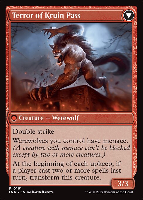 Kruin Outlaw // Terror of Kruin Pass (back face)
