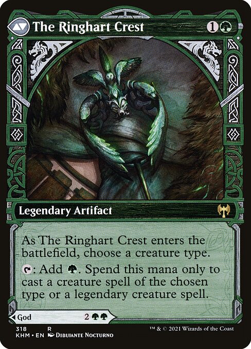 Kolvori, God of Kinship // The Ringhart Crest (back face)