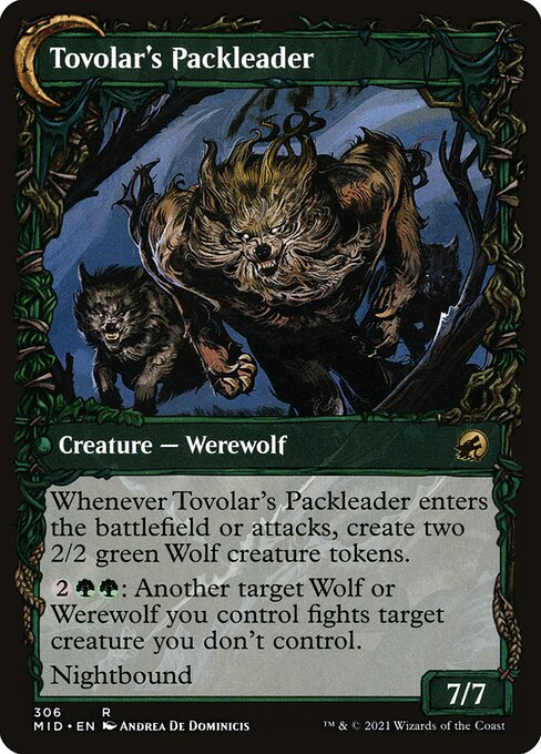 Tovolar's Huntmaster // Tovolar's Packleader (back face)