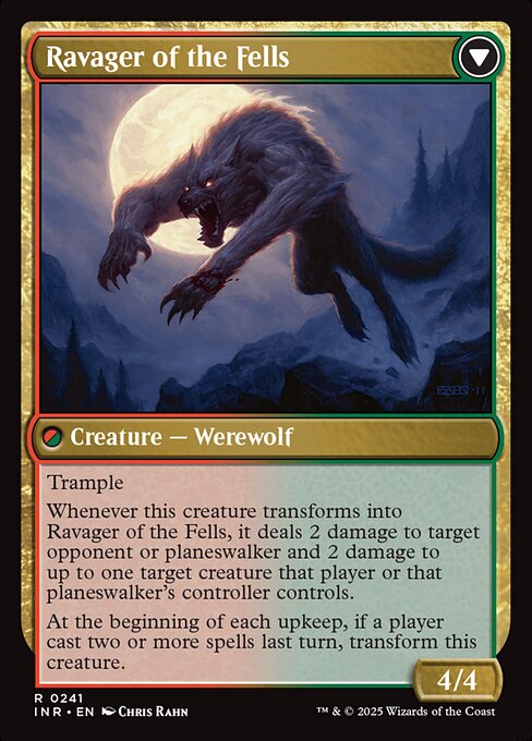 Huntmaster of the Fells // Ravager of the Fells (back face)