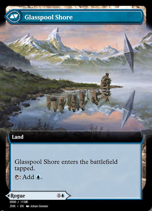 Glasspool Mimic // Glasspool Shore (back face)