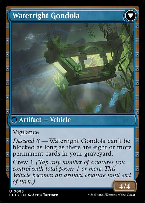 Waterlogged Hulk // Watertight Gondola (back face)