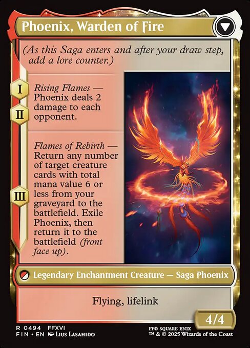 Joshua, Phoenix's Dominant // Phoenix, Warden of Fire (back face)