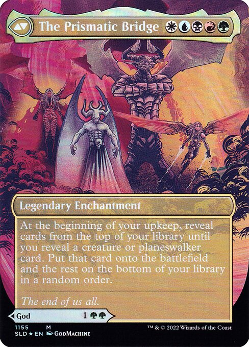 Esika, God of the Tree // The Prismatic Bridge (back face)