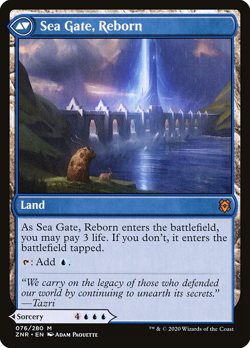 Sea Gate Restoration // Sea Gate, Reborn (back face)