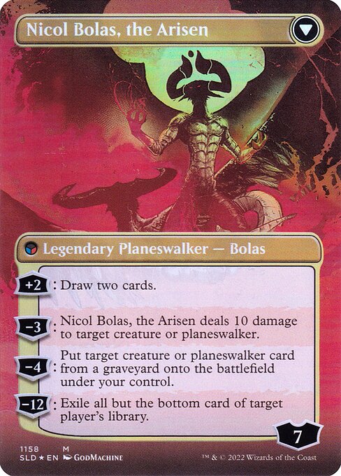 Nicol Bolas, the Ravager // Nicol Bolas, the Arisen (back face)