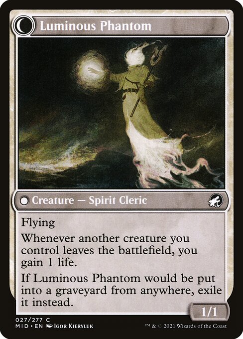 Lunarch Veteran // Luminous Phantom (back face)