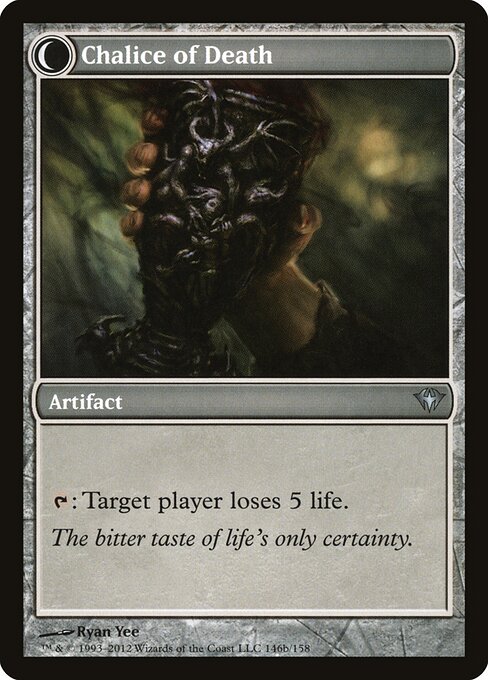 Chalice of Life // Chalice of Death (back face)