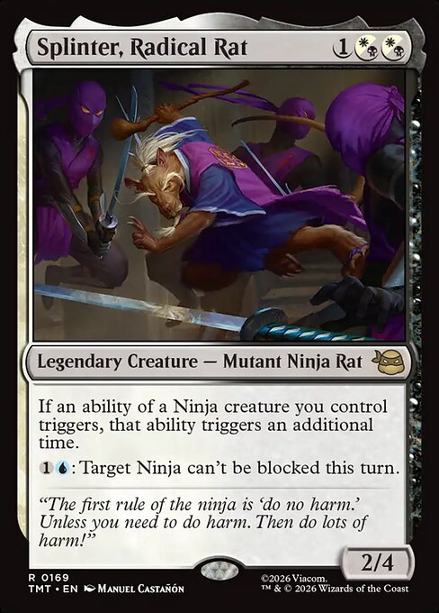 Splinter, Radical Rat
