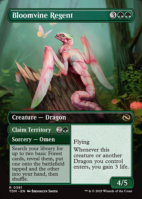Bloomvine Regent // Claim Territory // Bloomvine Regent // Claim Territory (back face)