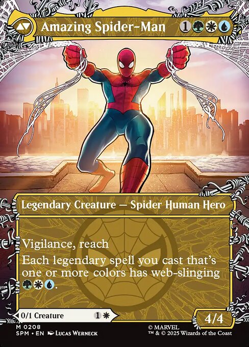 Peter Parker // Amazing Spider-Man (back face)