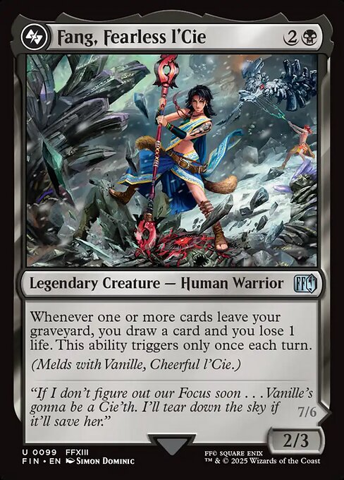Fang, Fearless l'Cie // Ragnarok, Divine Deliverance