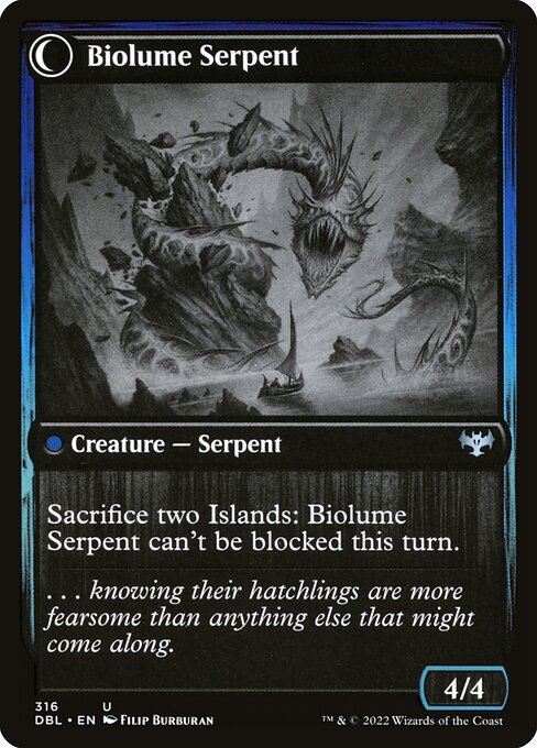 Biolume Egg // Biolume Serpent (back face)