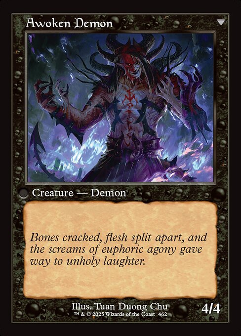 Ecstatic Awakener // Awoken Demon (back face)