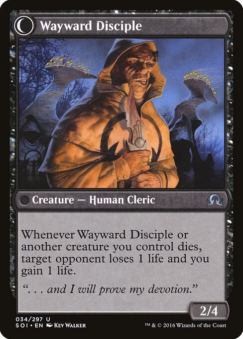 Pious Evangel // Wayward Disciple (back face)