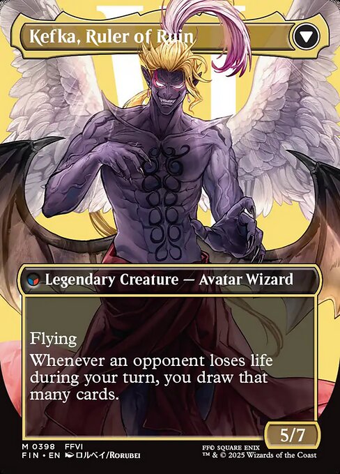 Kefka, Court Mage // Kefka, Ruler of Ruin (back face)