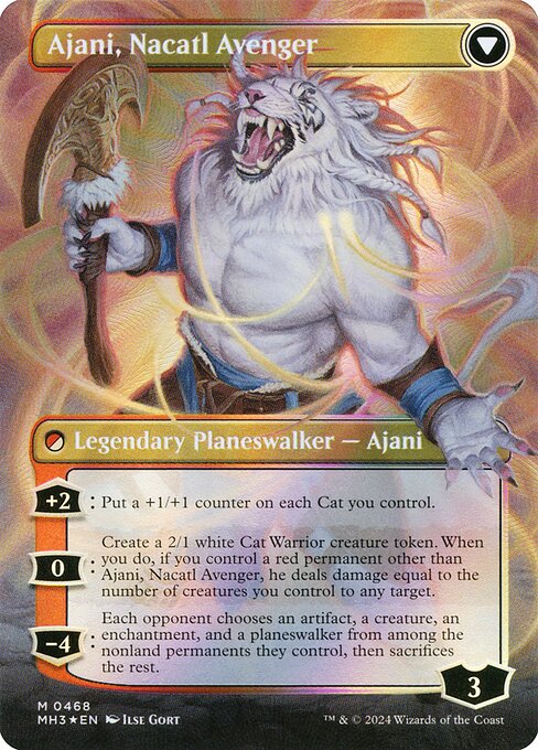 Ajani, Nacatl Pariah // Ajani, Nacatl Avenger (back face)