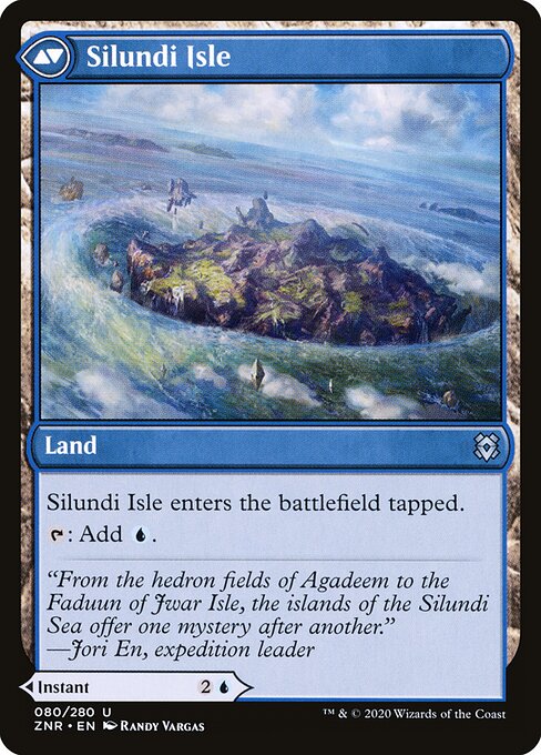 Silundi Vision // Silundi Isle (back face)