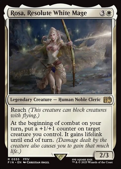 Rosa, Resolute White Mage