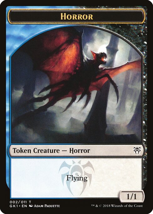Copy // Horror (back face)