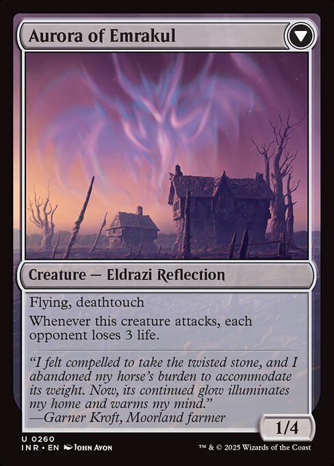 Cryptolith Fragment // Aurora of Emrakul (back face)