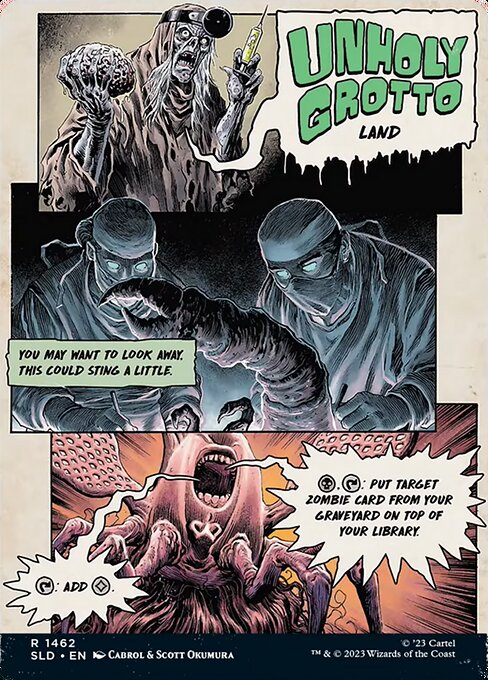 Unholy Grotto // Unholy Grotto (back face)