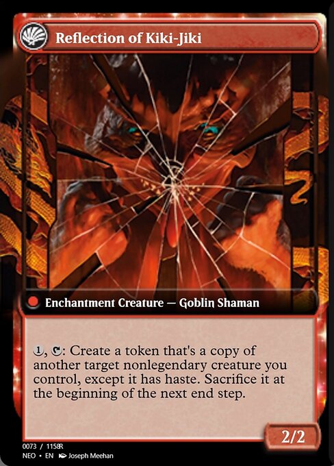 Fable of the Mirror-Breaker // Reflection of Kiki-Jiki (back face)